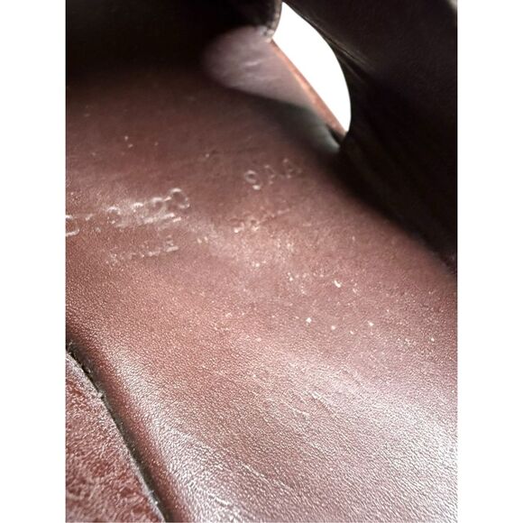 Cole Haan Country Women’s 9 Narrow Platform Sandals Brown Leather Slip On - Picture 7 of 8